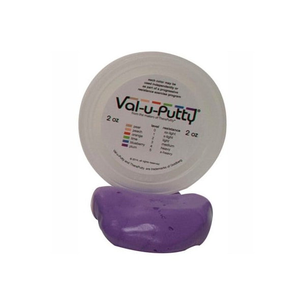 Fabrication Enterprises Val-u-Putty Exercise Putty, Plum, X-Firm, 2 Ounce 732586 - main